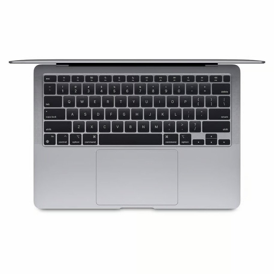 MacBook Air M1 clavier AZERTY, vue de dessus