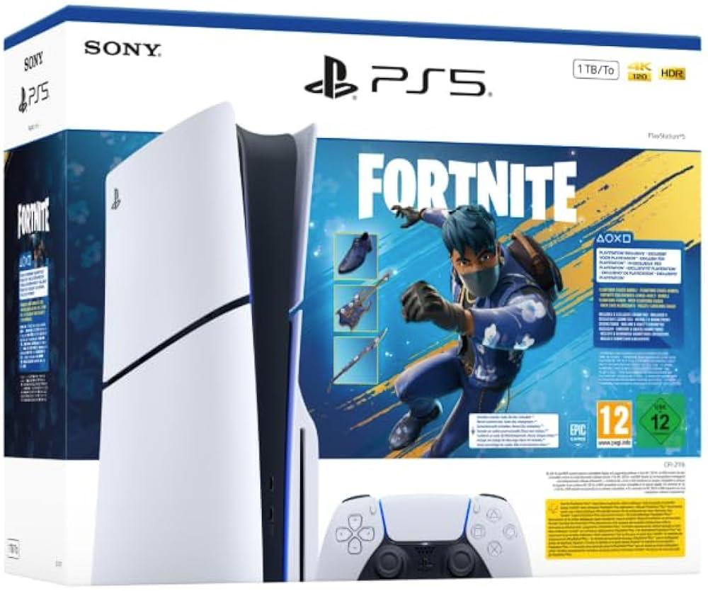 Boîte PS5 Standard, pack Fortnite